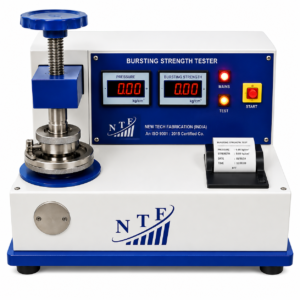 Bursting Strength Tester (Double Display) – Advanced Paper & Packaging Testing Equipment