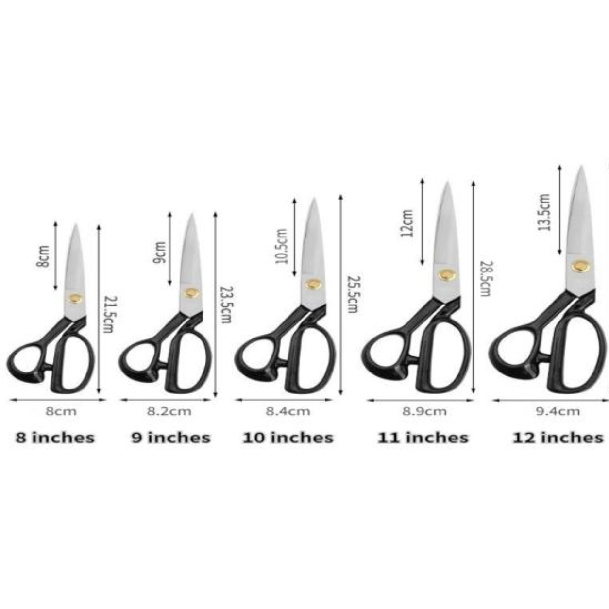 Industrial Fabric Scissors, Pinking Shears & Thread Snips